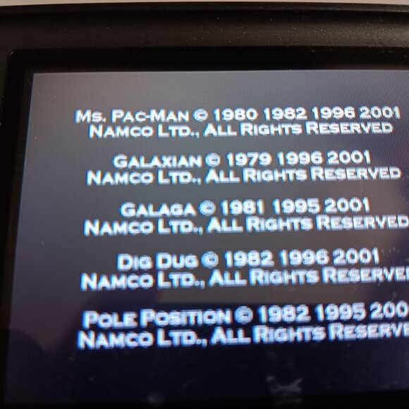 NAMCO Museum Nintendo Game Boy Advance Game GBA - Picture 3 of 4